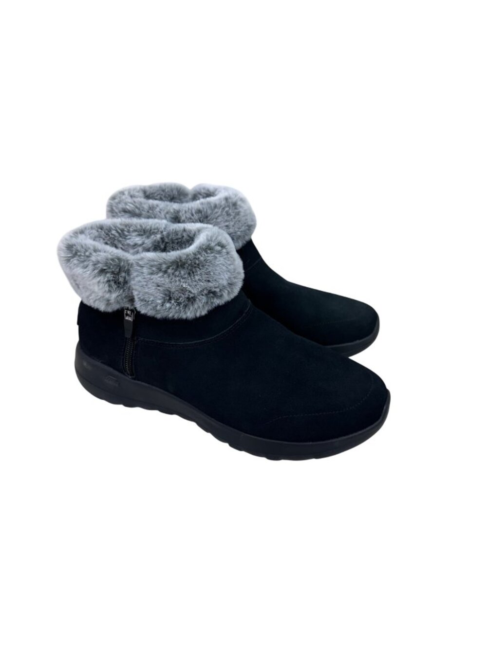 Skechers 144003W On The Go Joy Savvy Faux Fur Lined Ankle Boots Womens 10 Wide